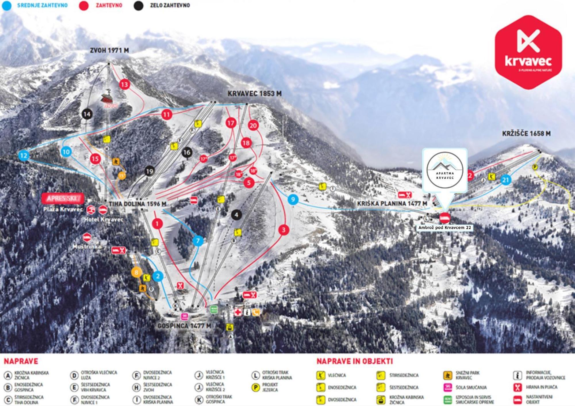 Apartma Krvavec - Cosy Mountain Retreat Cerklje na Gorenjskem Esterno foto